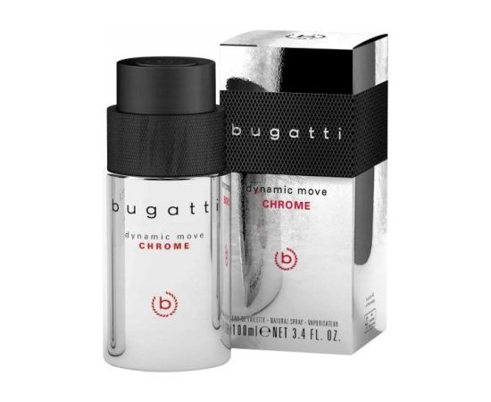 BUGATTI  Dynamic Move Chrome Woda toaletowa dla mężczyzn 100 ml Vīriešu Smaržas