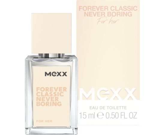 Alkotest MEXX Forever Classic Never Boring Woman EDT spray 15ml Sieviešu Smaržas