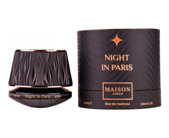 Alkotest MAISON ASRAR Night in Paris EDP spray 90ml Unisex Smaržas