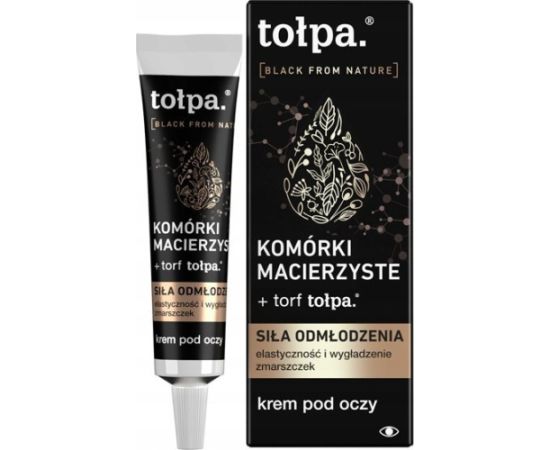 Alkotest TOŁPA_Black From Nature krem pod oczy Siła Odmłodzenia 10ml Sejas kopšana