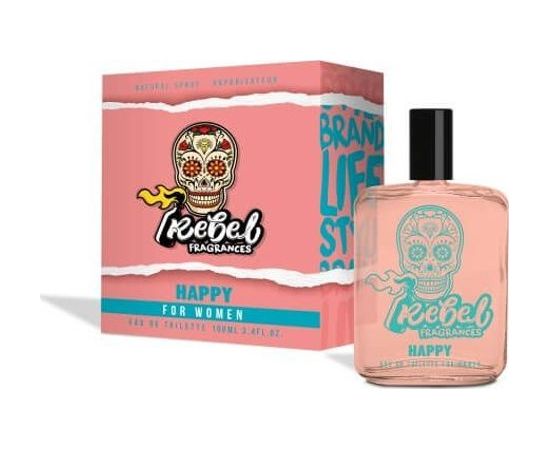 Alkotest REBEL Happy Women EDT spray 100ml Sieviešu Smaržas