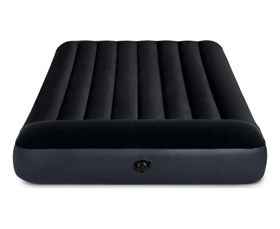 Double inflatable mattress 191x137x25 cm bed with headboard INTEX 64142 Надувные кровати и матрасы, Подушки