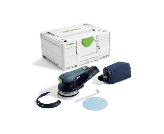 Ekscentra slīpmašīna Festool ETSC 2 125-Basic; 18 V (bez akumulatora un lādētāja) Slīpmašīnas