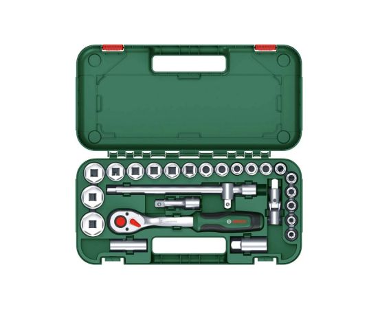 Instrumentu komplekts Bosch 1600A02Z9F; 1/2''; 25 gab. Mehāniskie instrumenti