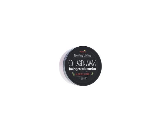 Vivaco Collagen Mask Nourishing & Lifting - Collagen mask for face and décolleté 100ml Ķermeņa kosmētika