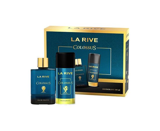 La Rive Colossus Dárková sada EDT 90 ml a deospray 150 ml 90ml Dāvanu komplekti