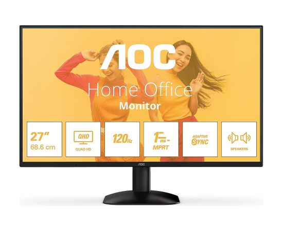 AOC Q27B35S3 27inch QHD IPS 120Hz Monitori