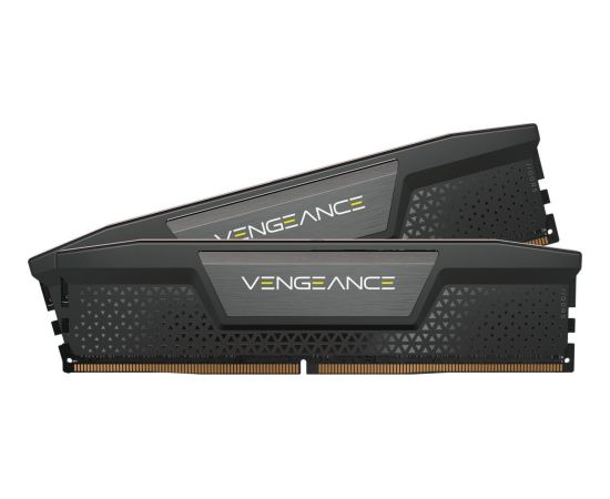 CORSAIR VENGEANCE 32GB 2x16GB DDR5 6000MHz DIMM CL38-44-44-96 1.35V Std PMIC Intel XMP Memory Black RAM Operatīvā atmiņa