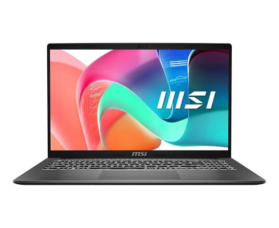 MSI Modern 15 F13MG-664XPL Intel Core i5-1334U 15.6inch FHD 8GB DDR4 512GB NVMe PCIe SSD NOOS Portatīvie datori