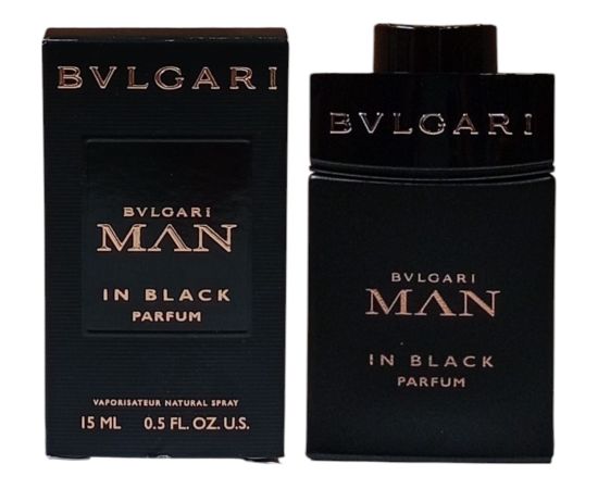 Bvlgari, Man In Black, Eau De Parfum, For Men, 15 ml *Miniature Smaržas - NESAKĀRTOTS
