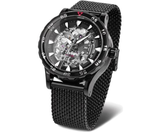 Vostok Europe Undine Rebel Automatic NH72-515D766BRBK-LEBK-SLWH Rokas pulksteņi 