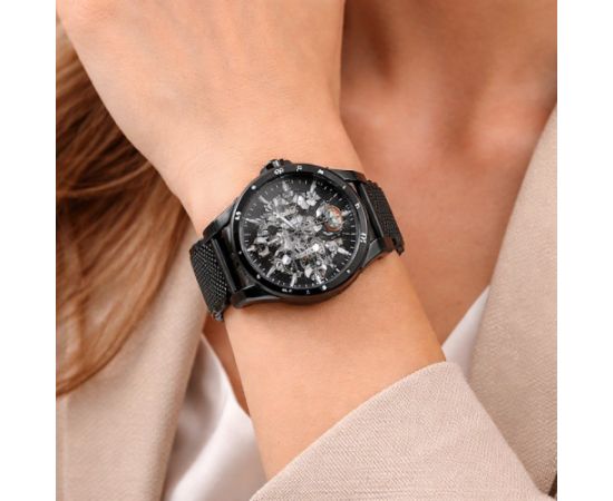 Vostok Europe Undine Rebel Automatic NH72-515D766BRBK-LEBK-SLWH Rokas pulksteņi 