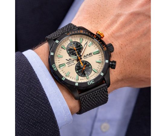 Vostok Europe Almaz Chronograph 6S11-320C677BRBK Rokas pulksteņi 