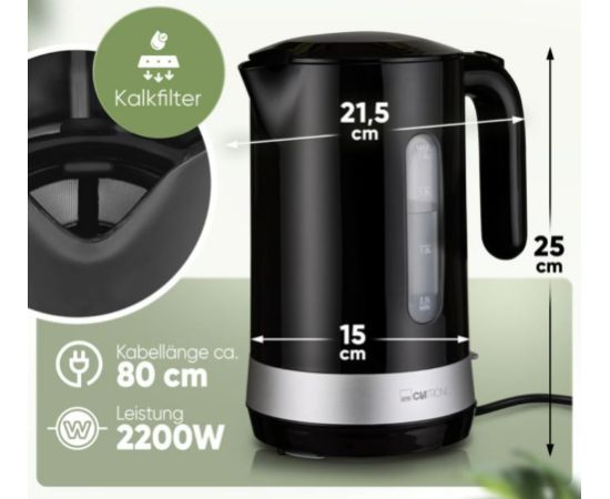 Water kettle Clatronic Tējkannas (elektriskās)