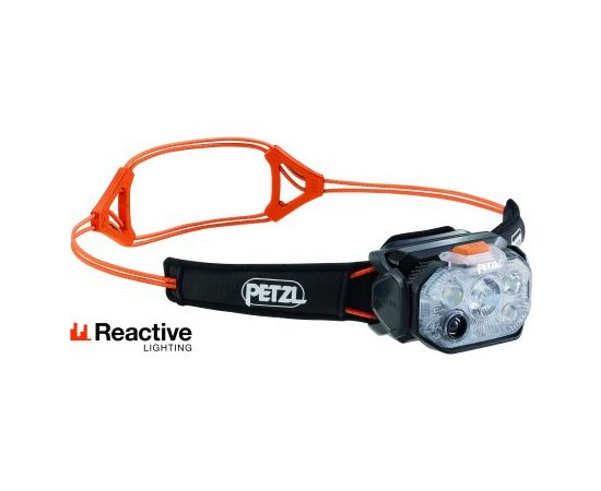 Petzl Swift® RL / Melna / Oranža Фонари