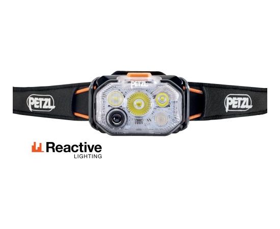 Petzl Swift® RL / Melna / Oranža Фонари