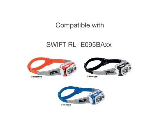 Petzl Swift RL Spare Headband / Melna Фонари