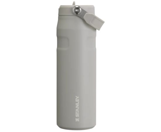 Stanley Termopudele ar salmiņu The IceFlow Bottle Flip Straw 2.0 0,71L gaiši pelēka Pudeles
