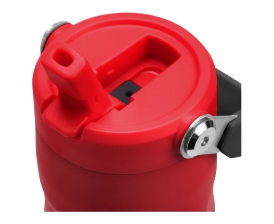 Stanley Termopudele ar salmiņu The IceFlow Bottle Flip Straw 2.0 0,47L tumši sarkana Pudeles