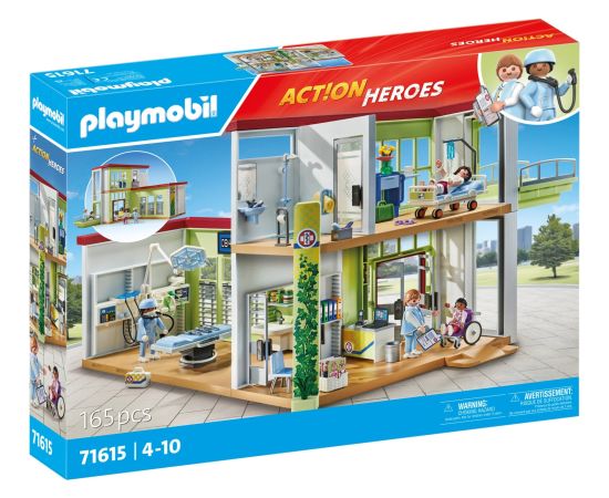 PLAYMOBIL 71615 Action Heroes Modern Hospital, construction toy Jaunumi, Bērnu preces