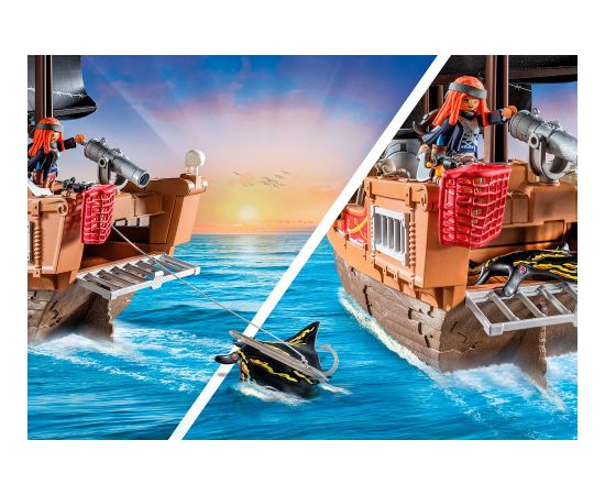 PLAYMOBIL 71530 Pirates Large Pirate Ship, Construction Toy Jaunumi, Bērnu preces