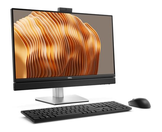 DELL Pro QB24250 Intel Core Ultra 7 265 61 cm (24") 1920 x 1080 pixels All-in-One PC 16 GB DDR5-SDRAM 512 GB SSD Windows 11 Pro Wi-Fi 6E (802.11ax) Black, Silver All In One Datori (AIO)