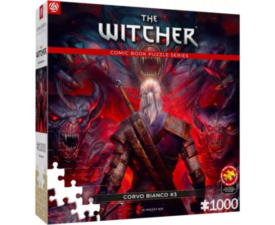 Cenega Publishing Good Loot Comic Book Puzzle: The Witcher (Wiedźmin) Corvo Bianco, 1000 elementów Пазлы