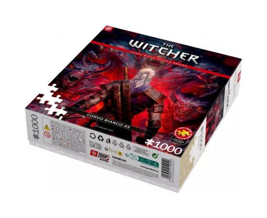 Cenega Publishing Good Loot Comic Book Puzzle: The Witcher (Wiedźmin) Corvo Bianco, 1000 elementów Пазлы