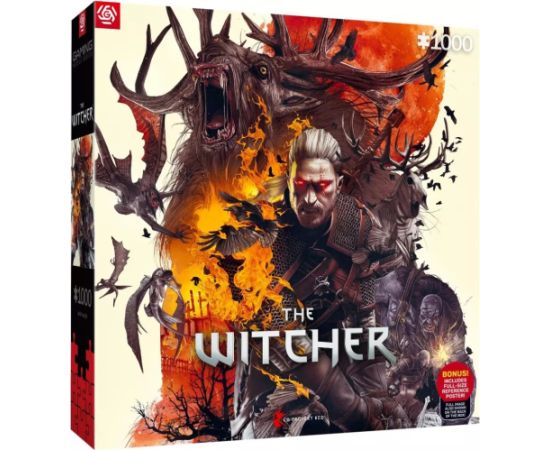 Cenega Publishing Good Loot Gaming Puzzle: The Witcher (Wiedźmin) Monsters, 1000 elementów Пазлы