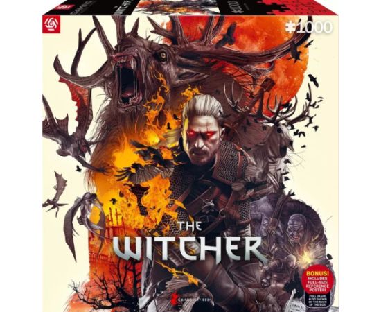 Cenega Publishing Good Loot Gaming Puzzle: The Witcher (Wiedźmin) Monsters, 1000 elementów Пазлы