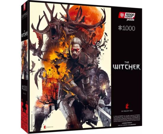 Cenega Publishing Good Loot Gaming Puzzle: The Witcher (Wiedźmin) Monsters, 1000 elementów Пазлы