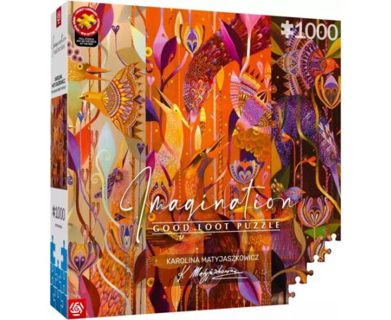 Cenega Publishing Good Loot Imagination Puzzle: Karolina Matyjaszkowicz - W Ptasim Gąszczu Tryptyk, 1000 elementów Пазлы