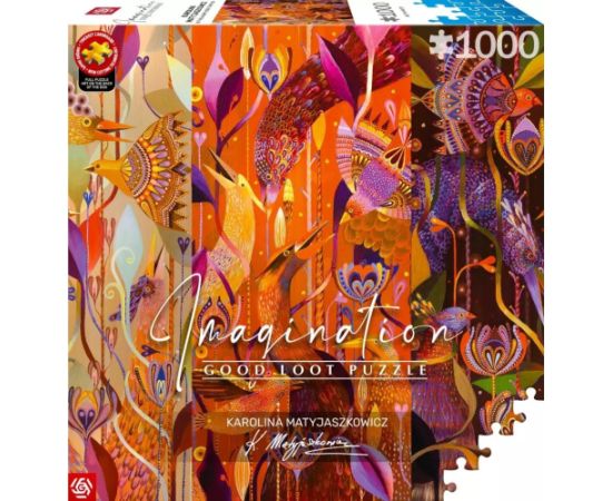 Cenega Publishing Good Loot Imagination Puzzle: Karolina Matyjaszkowicz - W Ptasim Gąszczu Tryptyk, 1000 elementów Пазлы