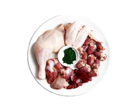 3COTY Chicken with spirulina - wet cat food - 80g Kaķu konservi