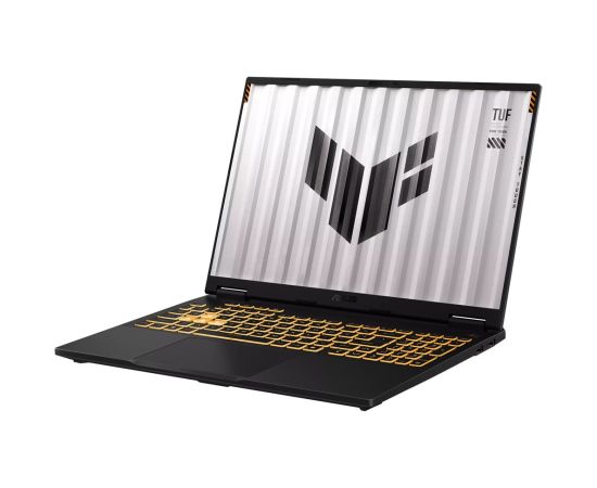 ASUS TUF Gaming F16 FX608JMR-RV121W i5 14450HX 16.0" FHD+ 165Hz IPS-level AG 16GB DDR5 5600 SSD512 GeForce RTX 5060 8GB WLAN+BT LAN Cam 1080p 90WHrs Win11 Jaeger Grey Portatīvie datori