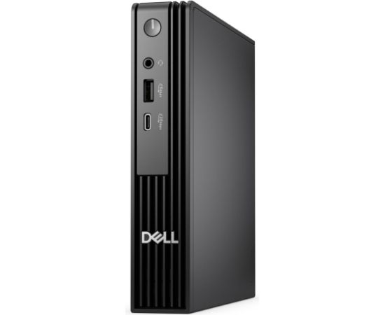 DELL Pro QCM1255 AMD Ryzen™ 5 PRO 8600GE 16 GB DDR5-SDRAM 512 GB SSD Windows 11 Pro Micro PC Mini PC Black Персональные компьютеры