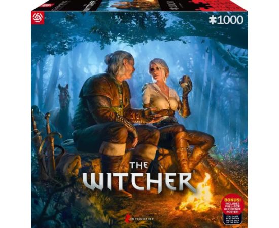 Cenega Publishing Good Loot Gaming Puzzle: The Witcher (Wiedźmin) Journey of Ciri, 1000 elementów Пазлы