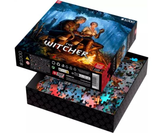 Cenega Publishing Good Loot Gaming Puzzle: The Witcher (Wiedźmin) Journey of Ciri, 1000 elementów Пазлы