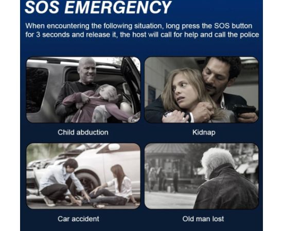 GPS tracker GF22 Mazuļu uzraudzības ierīces