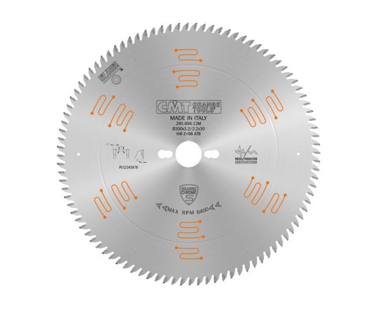 Griešanas disks kokam CMT 285.768.48H; 168x20 mm; Z48; 5° Zāģripas