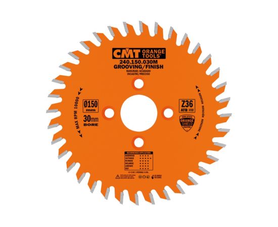 Griešanas disks kokam CMT 240.120.040H; 120x20 mm; Z24; 10° Zāģripas