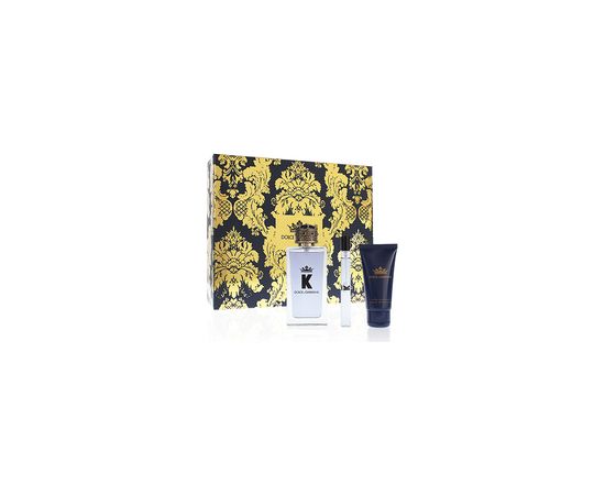 Dolce & Gabbana K by Dolce Gabbana Gift set EDT 100 ml, After Shave 50 ml and miniature EDT 10 ml 100ml Парфюмерные наборы