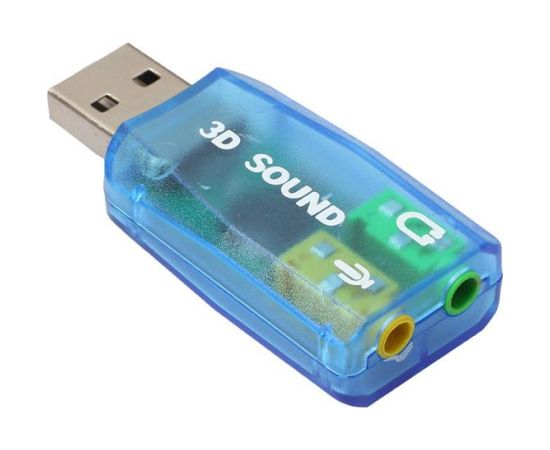 SOUND CARD USB EXT. VIRTUS/SC-USB-02 GEMBIRD Новинки Компьютерная техника