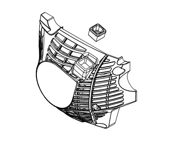 Starter recoil CS-501SX, Echo  Резервные акции