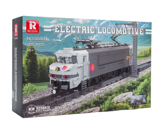 RoGer Lokomotīves Konstruktora Komplekts 2053gab Konstruktori 