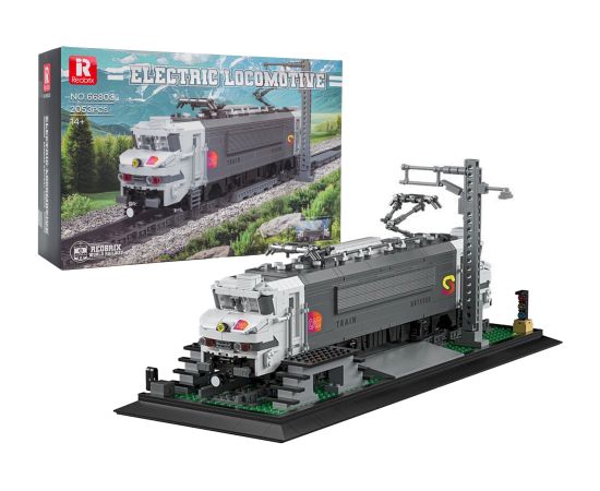 RoGer Lokomotīves Konstruktora Komplekts 2053gab Konstruktori 