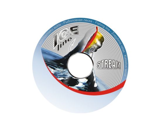 Монофильная леска "Stream Ice Line" (30m, 0.08mm) Монофильные шнуры 25m+