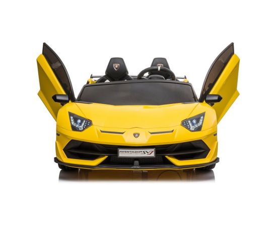 Lean Cars Auto na akumulator Lamborghini Aventador  SX2028 Żółty Новости - Детские товары