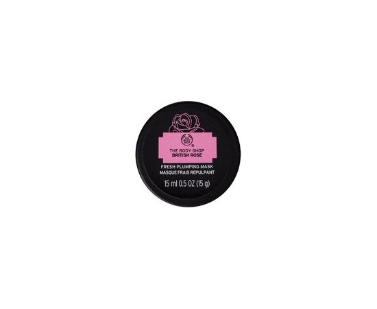 The Body Shop British Rose Fresh Plumping Mask - Osvěžující pleťová maska 15ml Ķermeņa kosmētika