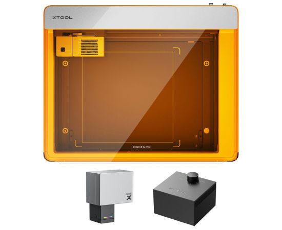 XTOOL M1 Ultra 20W 4-in-1 Laser Engraver - Deluxe Kit V1.0 3D Printeri un lāzergravētāji